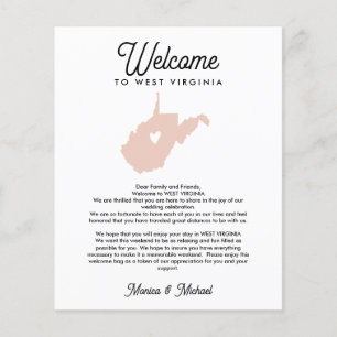 WEST VIRGINIA Begrüßungsschreiben IRGENDWELCHE FAR