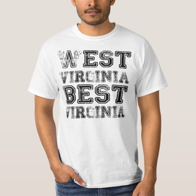 West Virginia bestes Virginia T-Shirt (Vorderseite)