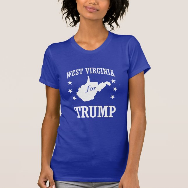 WEST VIRGINIA FÜR TRUMPF T-Shirt (Vorderseite)