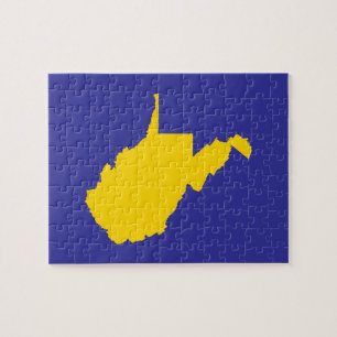 West Virginia Gold und Blue