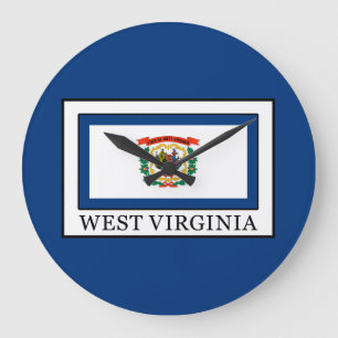 West Virginia Große Wanduhr