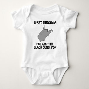 West Virginia - Ich habe die Staublunge, Pop Baby Strampler