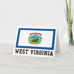 West Virginia Karte