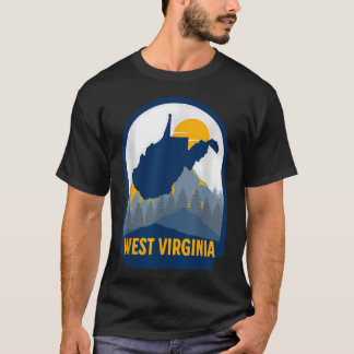 West Virginia Karte Home T-Shirt