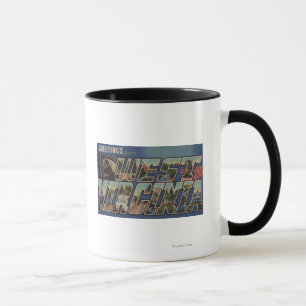 West Virginia (Kohlebergwerk) - Große Briefszenen Tasse