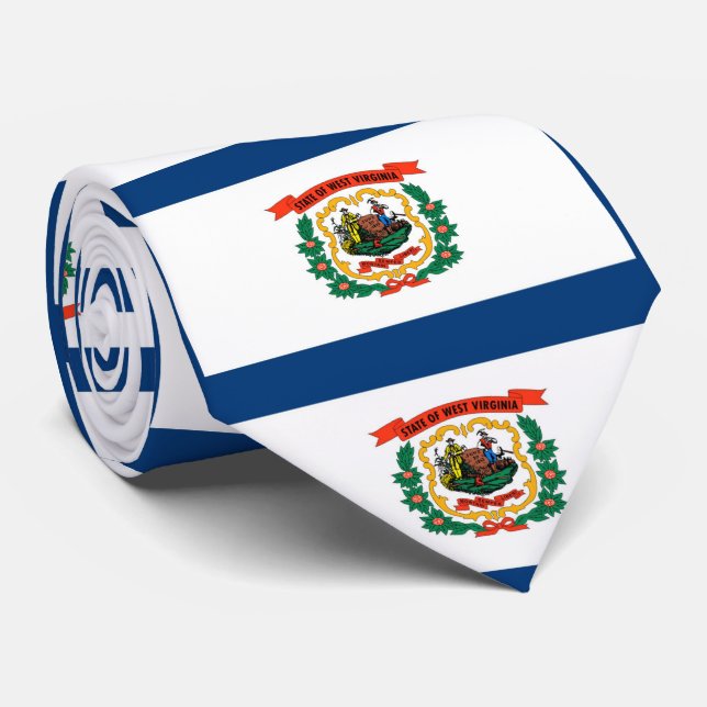 West Virginia Krawatte (Gerollt)