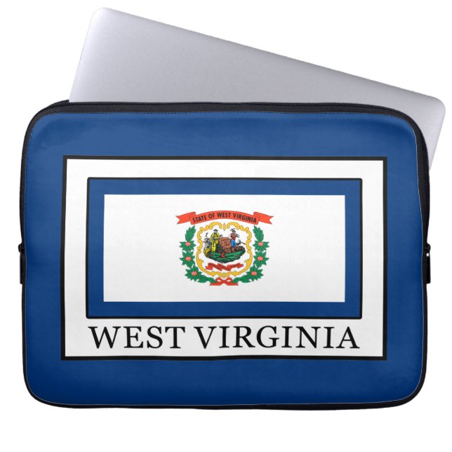 West Virginia Laptopschutzhülle (Vorderseite)