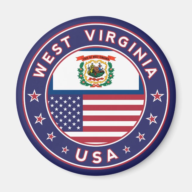 West Virginia Magnet (Vorne)