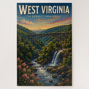 West Virginia Mountain Rivers Scenic-Abenteuer