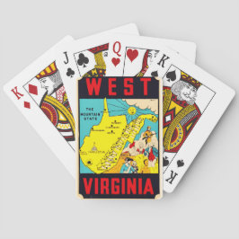 West Virginia Mountain State Playing Cards Spielkarten