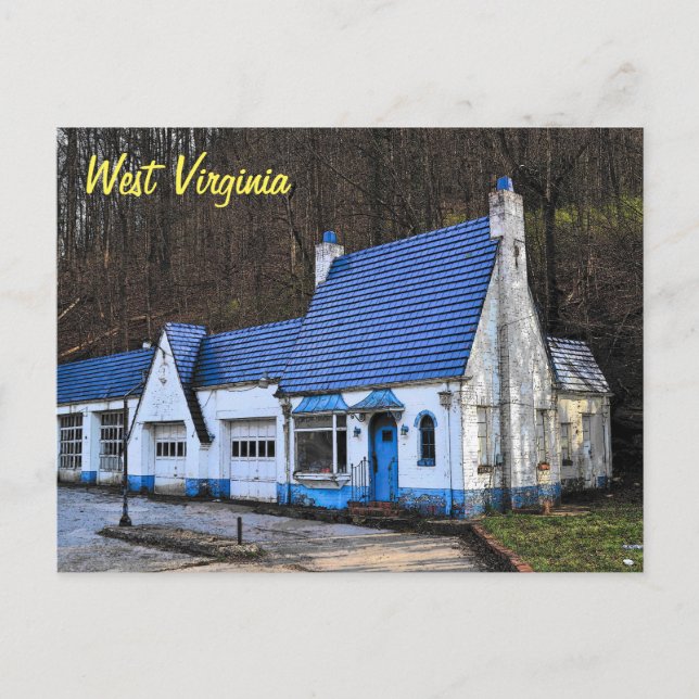 West Virginia Postcard Postkarte (Vorderseite)