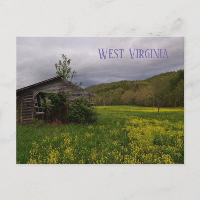 West Virginia Postcard Postkarte (Vorderseite)