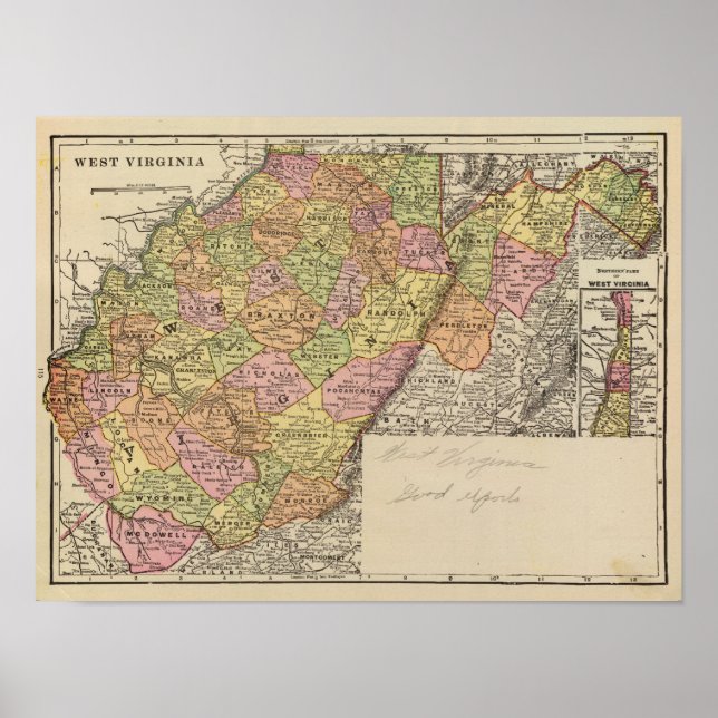 West Virginia Poster (Vorne)