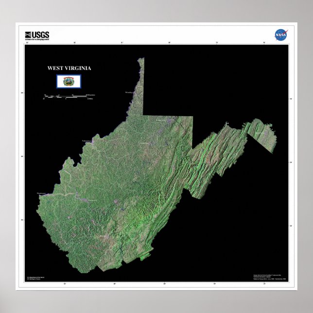 West Virginia Poster (Vorne)