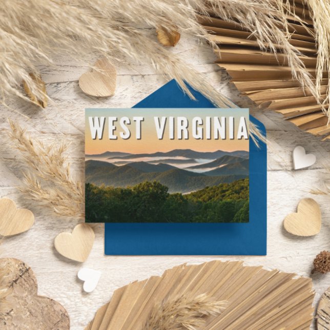 West Virginia Postkarte (Von Creator hochgeladen)
