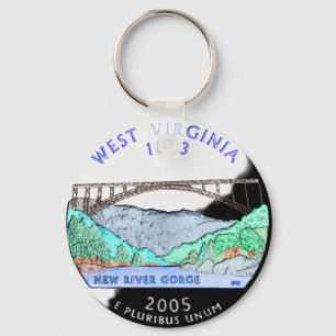 West Virginia Schlüsselanhänger