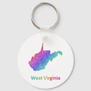West Virginia Schlüsselanhänger