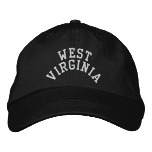 West Virginia Staat bestickt Bestickte Baseballkappe
