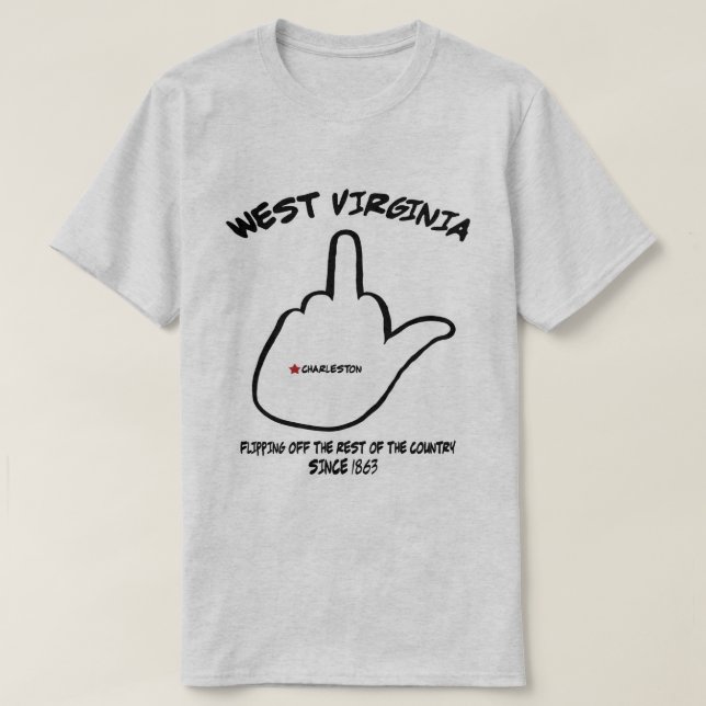 West Virginia Staat Bird T-Shirt (Design vorne)