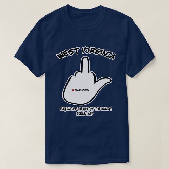West Virginia Staat Bird T-Shirt (Design vorne)