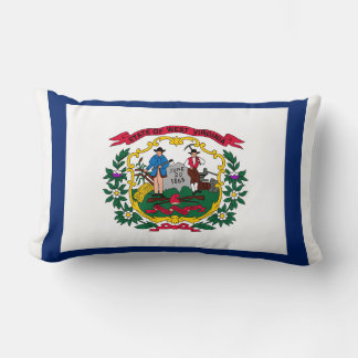 West Virginia State Flag Print Patriotic Lendenkissen