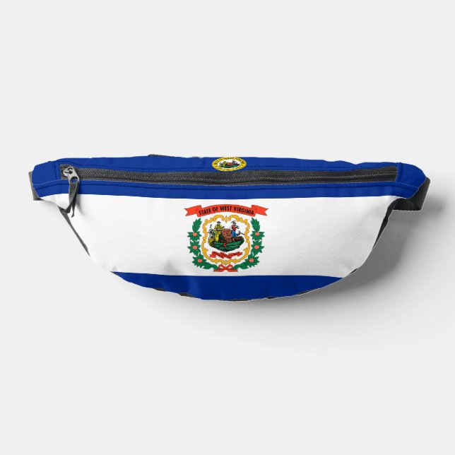 West Virginia State flag-Seal Bauchtasche (Ablage )