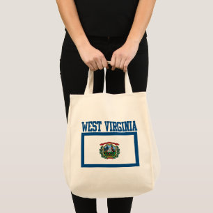 West Virginia State Flag Tote Bag Tragetasche