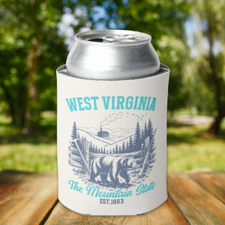 West Virginia The Mountain State Dosenkühler