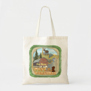 West Virginia Tote Bag Tragetasche
