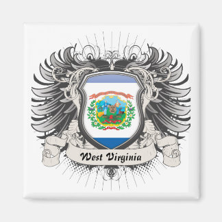West Virginia Wappen Magnet