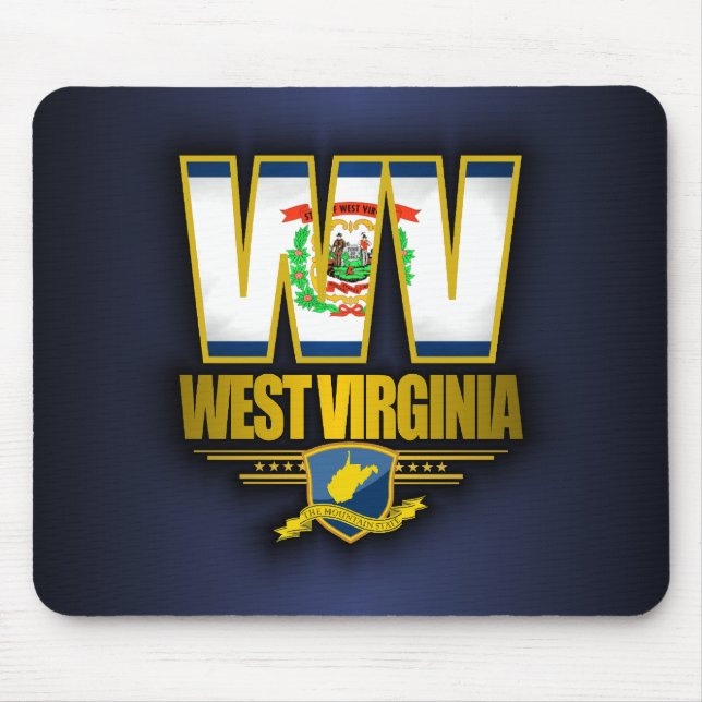 West Virginia (WV) Mousepad (Vorne)
