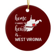 West Virginia Zuhause ist das Herz