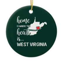 West Virginia Zuhause ist das Herz