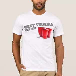 West- Virginiabier Pong T - Shirt