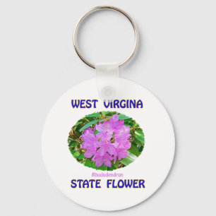 West- VirginiaStaats-Blumen-T - Shirts u. Schlüsselanhänger