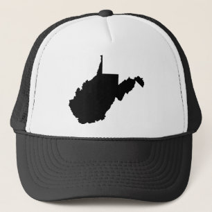 West- VirginiaStaats-Kontur Truckerkappe