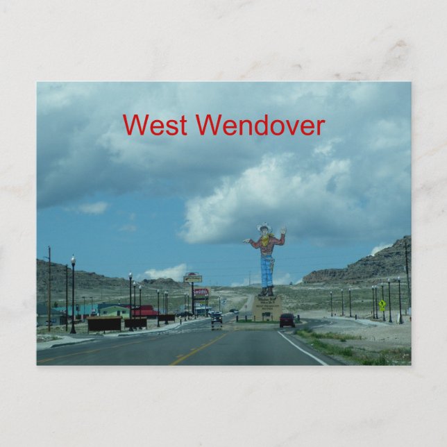 West Wendover Postkarte (Vorderseite)