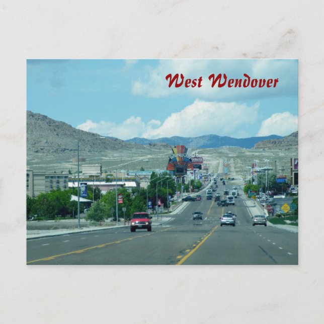 West Wendover Postkarte (Vorderseite)
