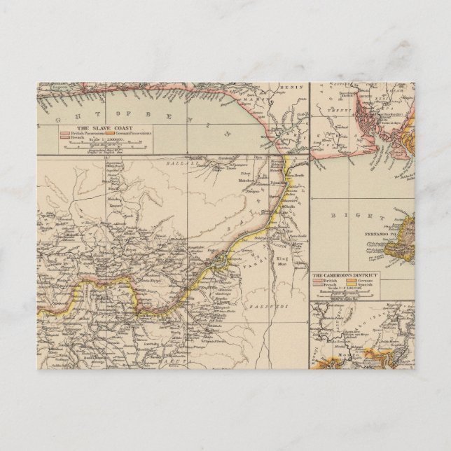 Westafrika 2 postkarte (Vorderseite)