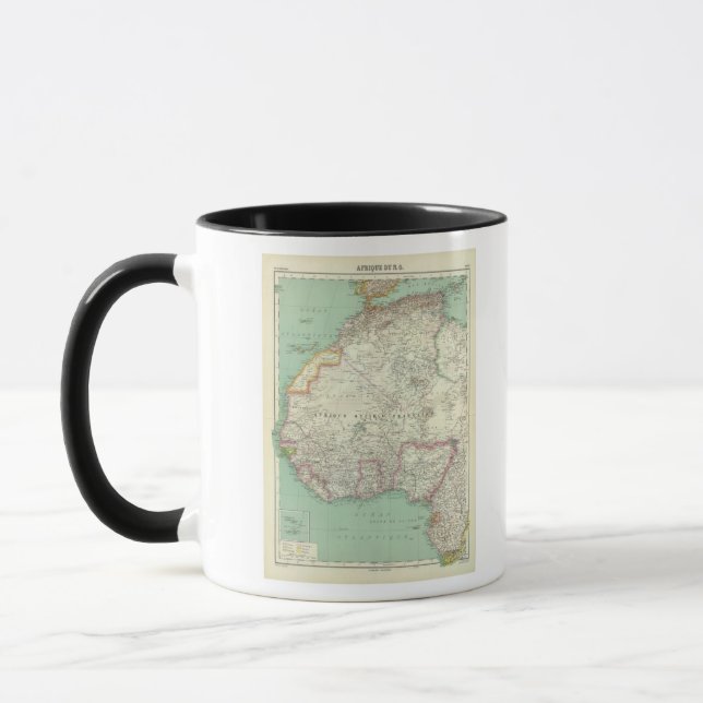 Westafrika 4 tasse (Links)