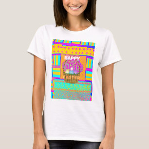 Westafrikanischer Inspirierter Osterkorb T-Shirt