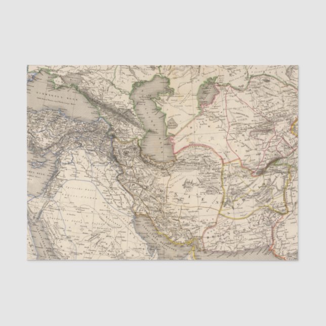 Westasien Seidenpapier (Vorderseite)