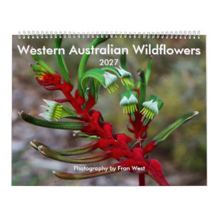 Westaustralische Wildblumen 2027 Kalender