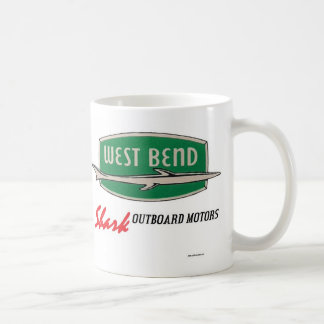 Westbiegungs-"Haifisch" Außenbordmotoren 11 Unze. Kaffeetasse