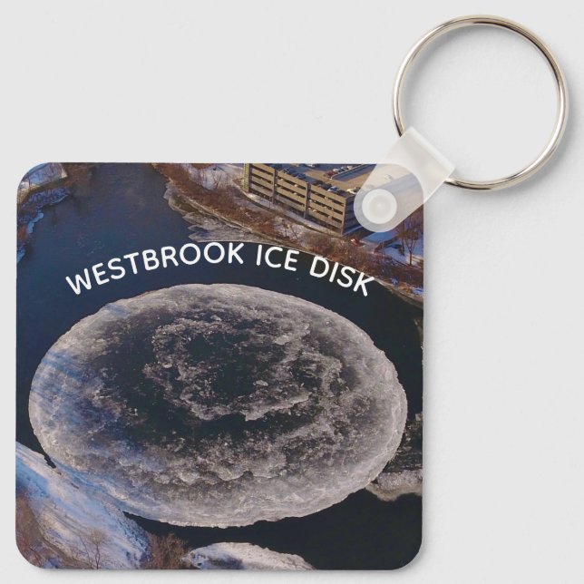 Westbrook Ice Disk Schlüsselanhänger (Rückseite)
