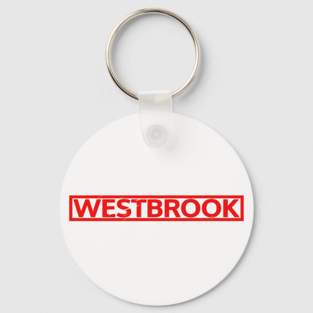 Westbrook Stamp Schlüsselanhänger (Vorderseite)