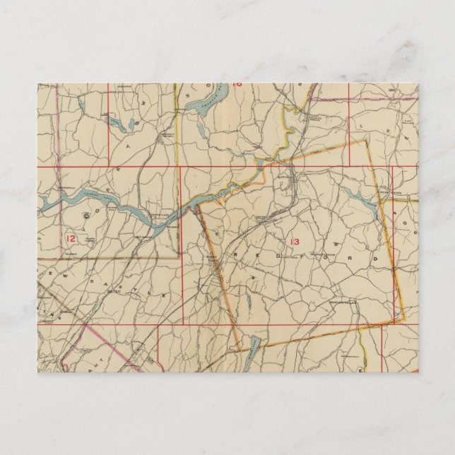 Westchester Landkreis, New York 2 Postkarte (Vorderseite)