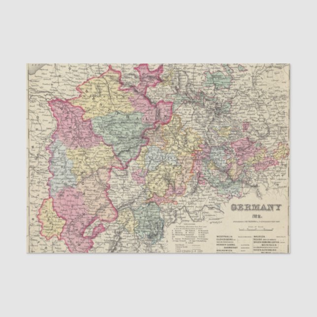 Westdeutschland 2 seidenpapier (Vorderseite)