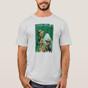 Westercon 66 offizielle geheime Agenten in Unze-T T-Shirt