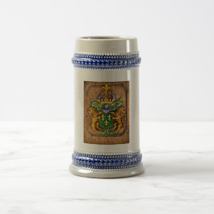 Westerfield-Familienwappen Stein Bierglas